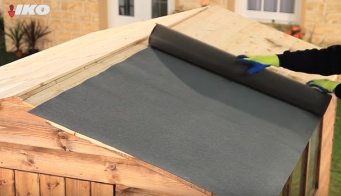 How to install shed felt video