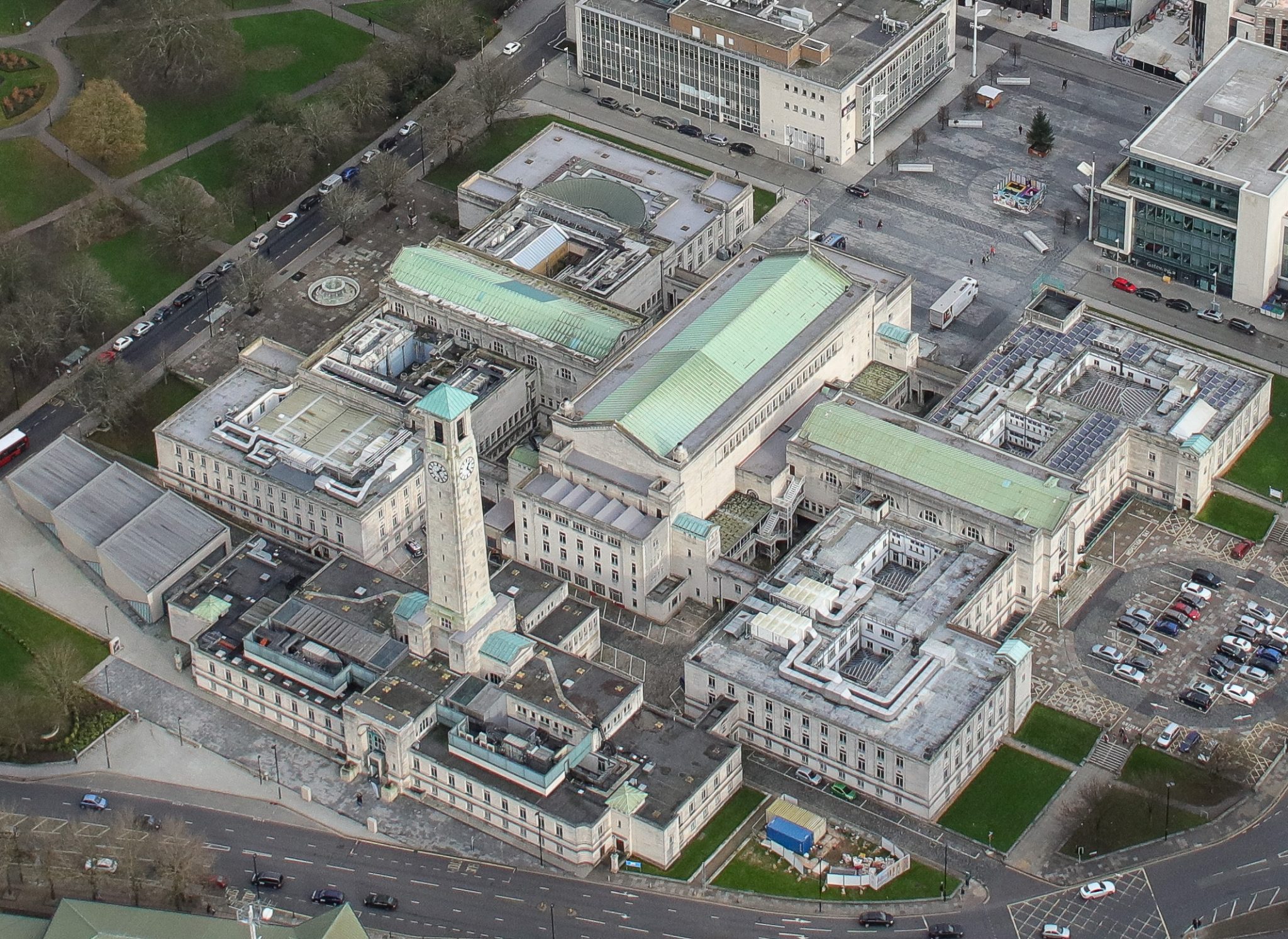 IKO Permaphalt Municipal Buildings Guild Hall Civic Centre Southampton Project