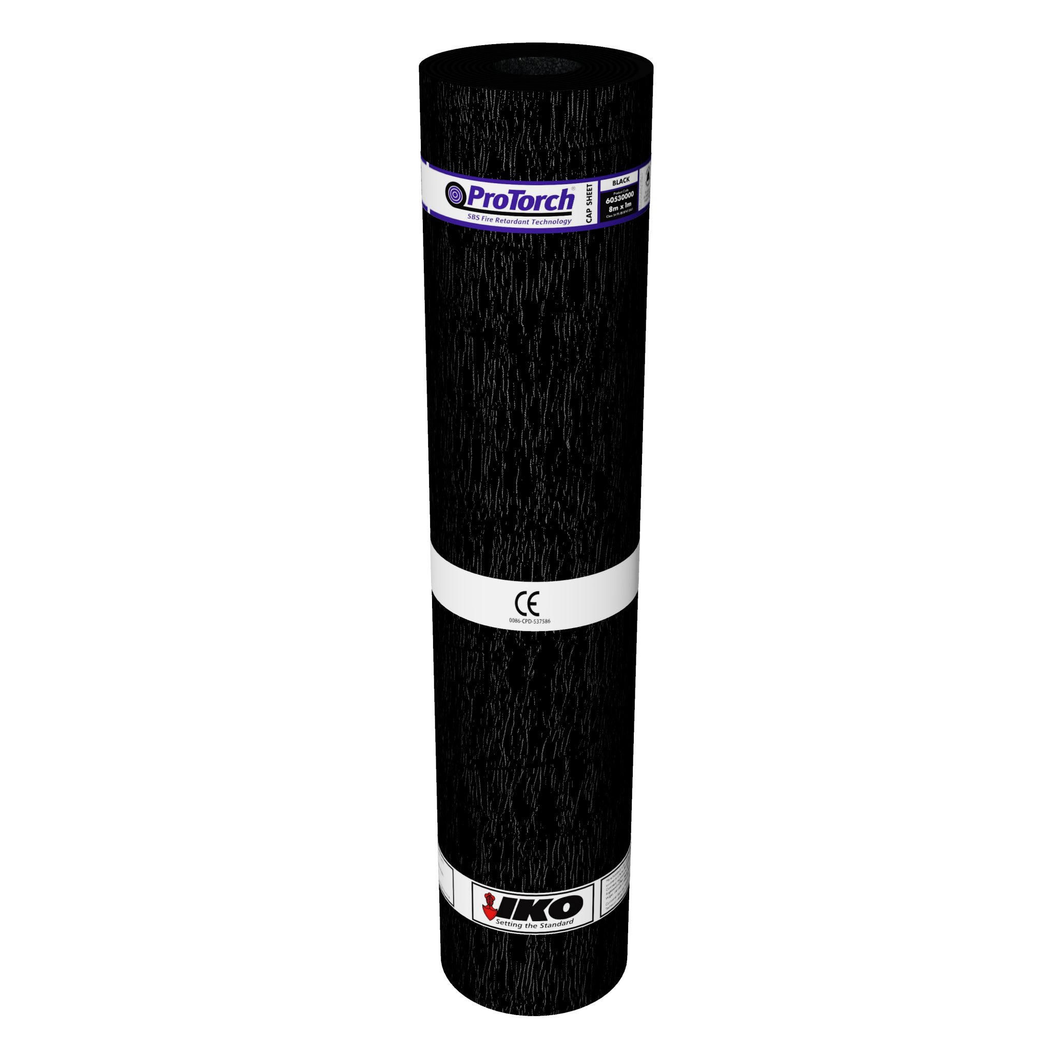 IKO Protorch Torch-On Capsheet 1 IKO Protorch SBS Torch On Cap Sheet Black - 60530000