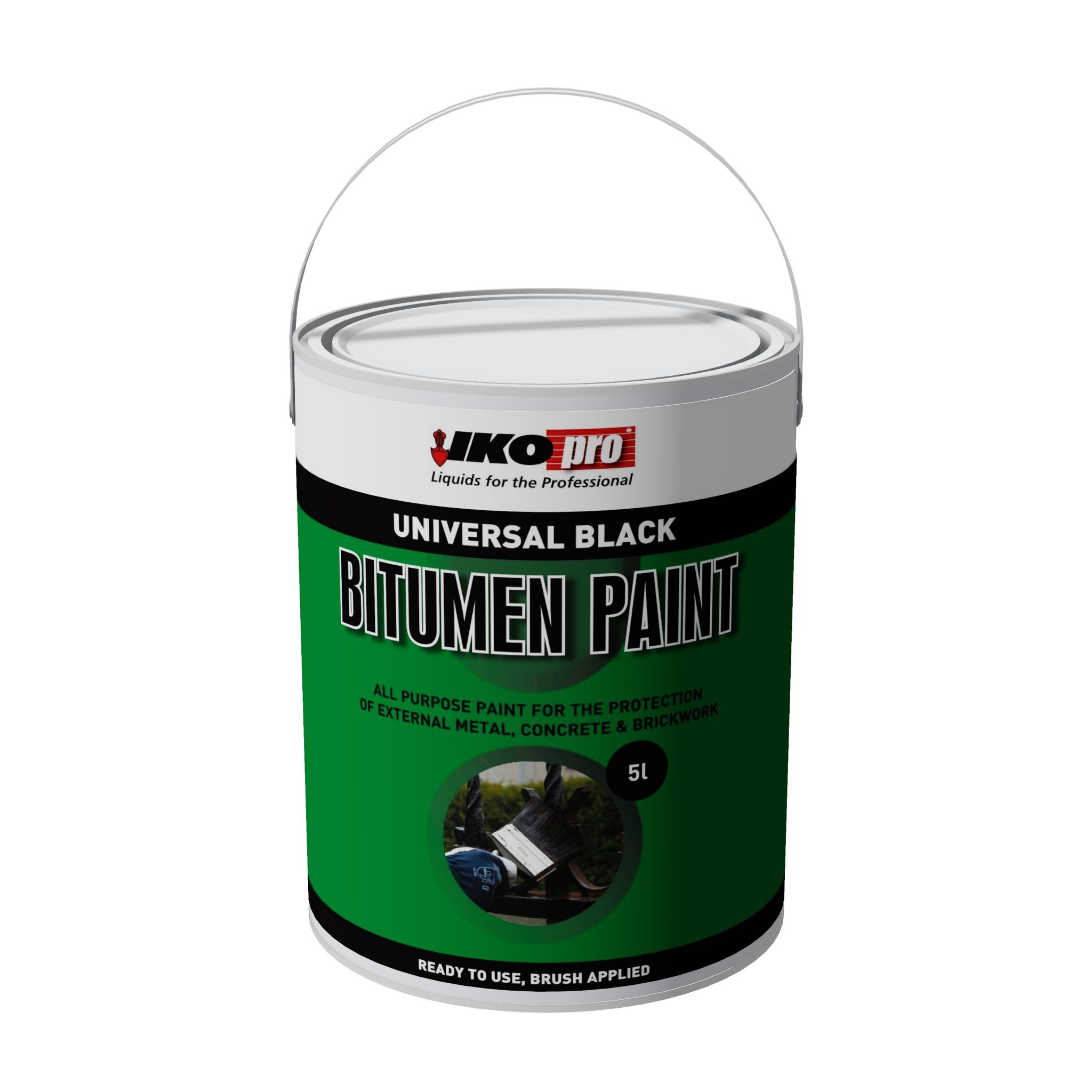 IKOpro Black Bitumen Paint 3 IKOpro Black Bitumen Paint - MW686435