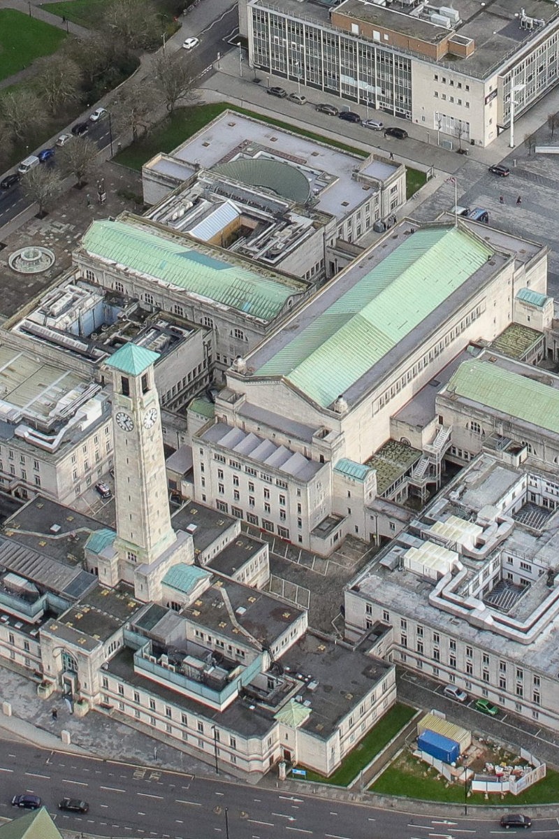 IKO permaphalt Municipal Buildings Guild Hall Civic Centre Southampton Project