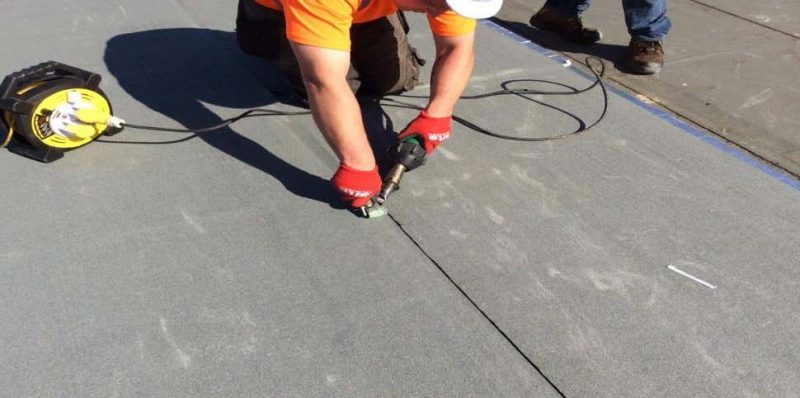 A Visible Bead of Bitumen
