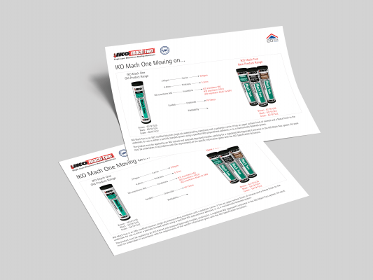 IKO Mach Two Comparison Sheet