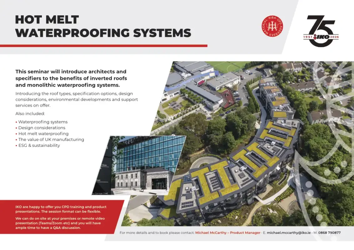 Hot Melt Waterproofing Systems CPD